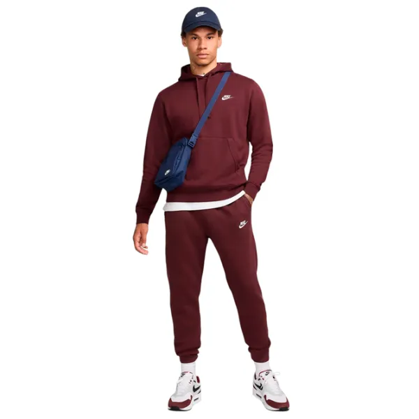 Спортивные брюки для мужчин Nike portswear Club Fleece Joggers L / Darkred photo 2