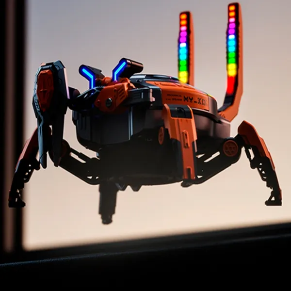 Boxă portabilă Mecha Mechanical Crab 10 W/ Orange photo 2 Boxă portabilă Mecha Mechanical Crab 10 W/ Orange photo 2