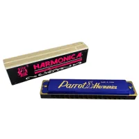 Губная гармоника Parrot HD16 BL Диатонический / 16 photo 3