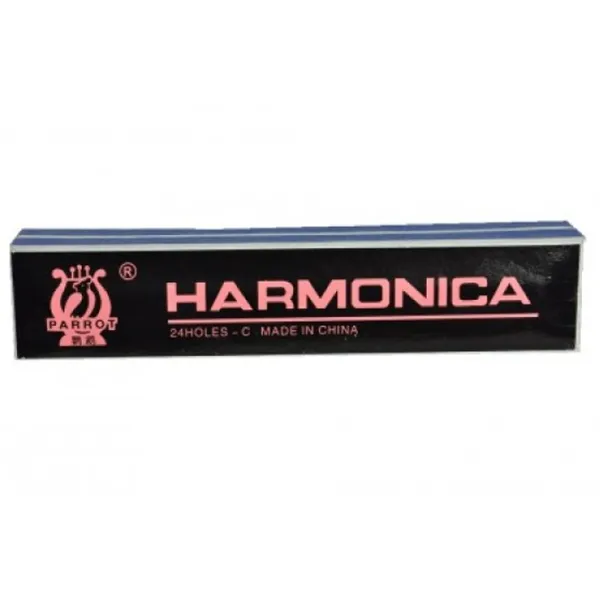 Губная гармоника Parrot HD24-1 BK  Диатонический / 24 photo 3