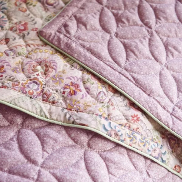 Cuvertură Pip Studio El Bordado Quilt  100% bumbac / Pink photo 4 Cuvertură Pip Studio El Bordado Quilt  100% bumbac / Pink photo 4