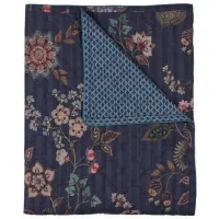 Покрывало Pip Studio Buenas Noches  100% хлопок / Тёмно синий