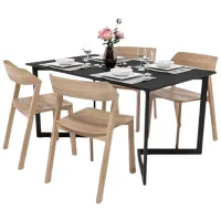 Кухонный стол зафиксированный Indart QUADRO LDSP/ Разноцветный