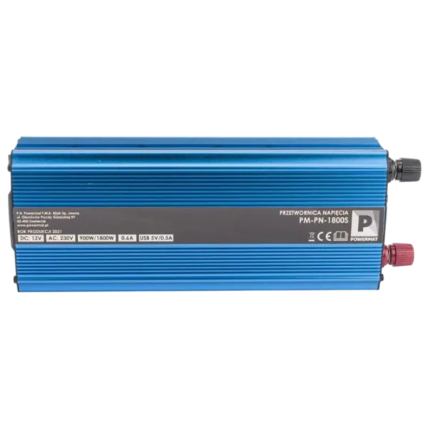 Автомобильный инвертор Powermat PM-PN-1800S Синий photo 3