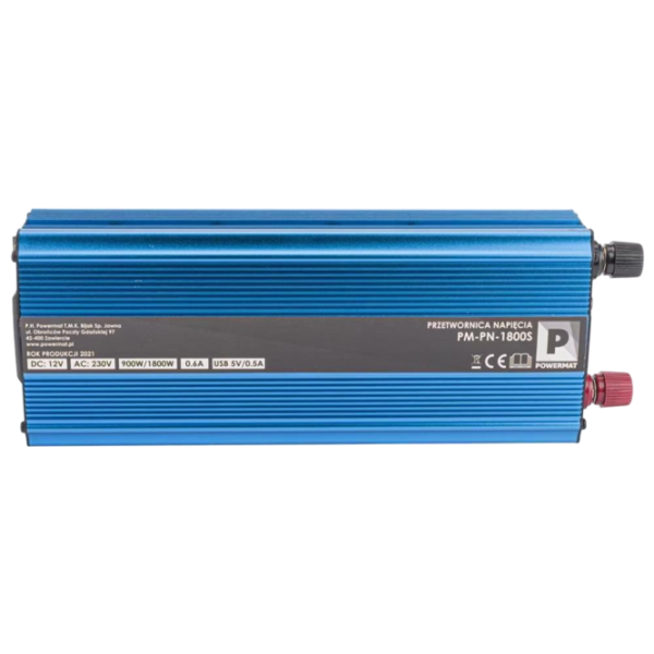 Автомобильный инвертор Powermat PM-PN-1800S Синий photo 3