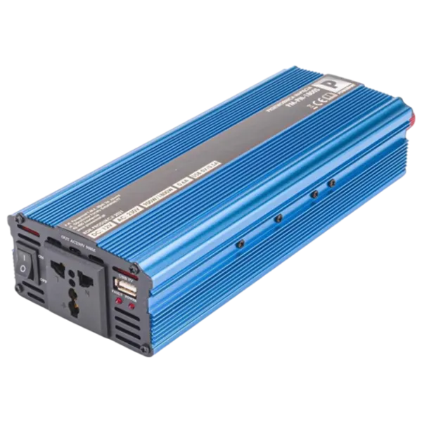 Автомобильный инвертор Powermat PM-PN-1800S Синий photo 4