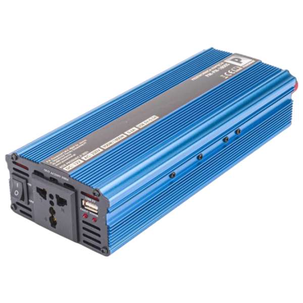 Автомобильный инвертор Powermat PM-PN-1800S Синий photo 4