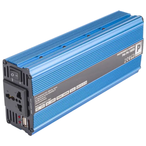Автомобильный инвертор Powermat PM-PN-1800S Синий photo 5