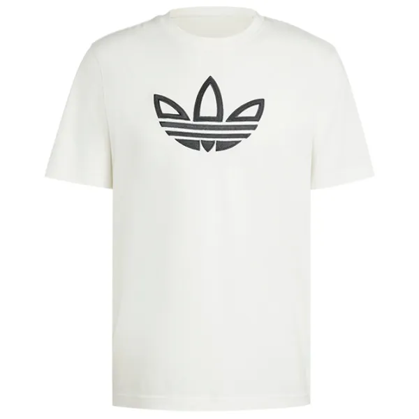 Tricou pentru bărbați Adidas Outline Tee 100% bumbac / White photo 1