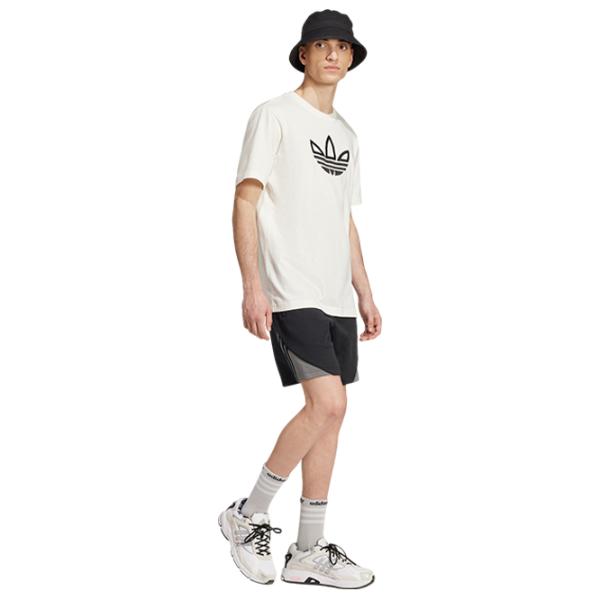 Tricou pentru bărbați Adidas Outline Tee 100% bumbac / White photo 4