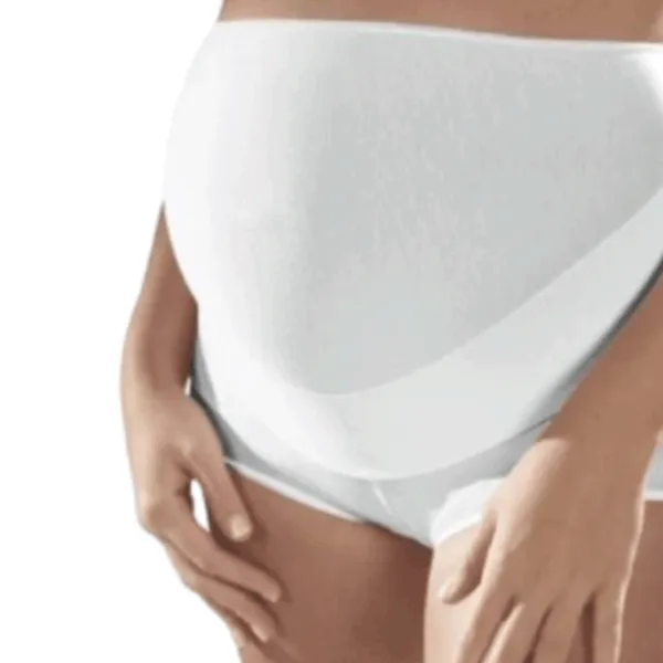 Дородовой пояс Chicco 72335.30 Хлопок / Белый photo 1