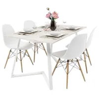 Кухонный стол зафиксированный Indart MARCELO 01 LDSP/ Разноцветный