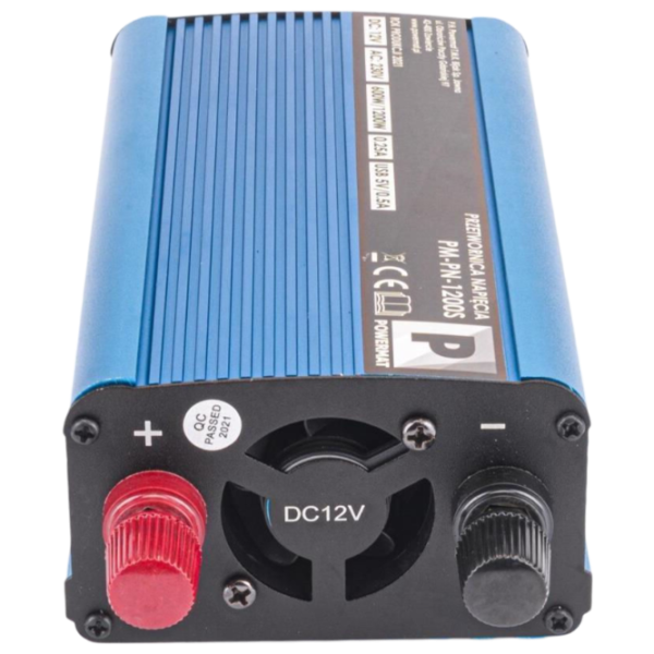 Автомобильный инвертор Powermat PM-PN-1200S Синий photo 2