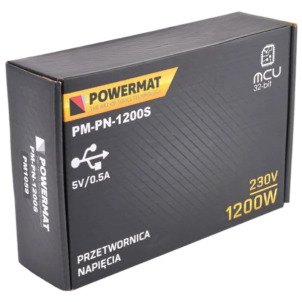 Автомобильный инвертор Powermat PM-PN-1200S Синий photo 5