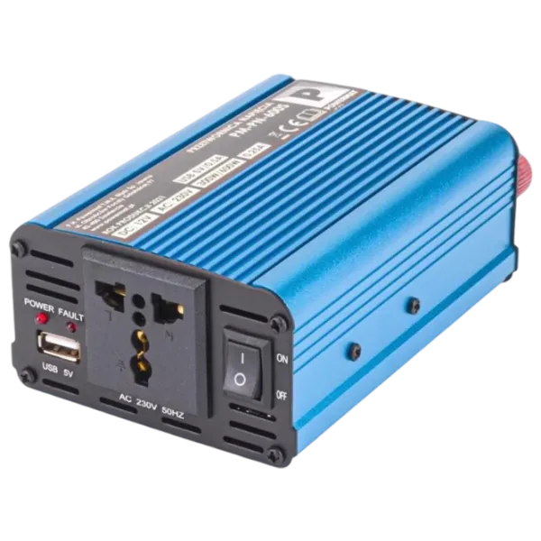 Автомобильный инвертор Powermat PM-PN-600S Синий photo 1