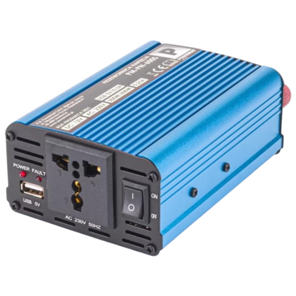 Автомобильный инвертор Powermat PM-PN-600S Синий photo 1
