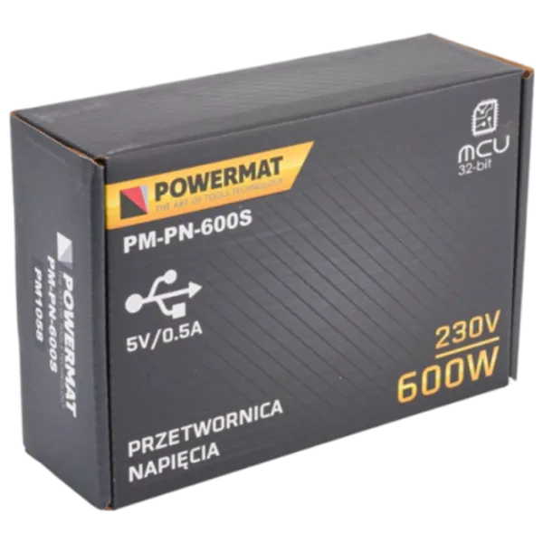 Автомобильный инвертор Powermat PM-PN-600S Синий photo 3