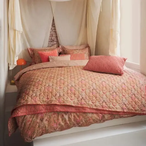 Cuvertură Pip Studio Alba Quilt  100% bumbac / Khaki photo 1 Cuvertură Pip Studio Alba Quilt  100% bumbac / Khaki photo 1