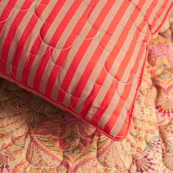 Cuvertură Pip Studio Alba Quilt  100% bumbac / Khaki photo 4 Cuvertură Pip Studio Alba Quilt  100% bumbac / Khaki photo 4