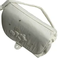 Рюкзак для мам Italbaby Lux Baby Bee Хлопок / Белый