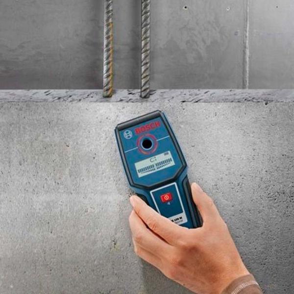 Детектор Bosch GMS 100 PROF Зеленый / Аккумулятор photo 3 Детектор Bosch GMS 100 PROF Зеленый / Аккумулятор photo 3