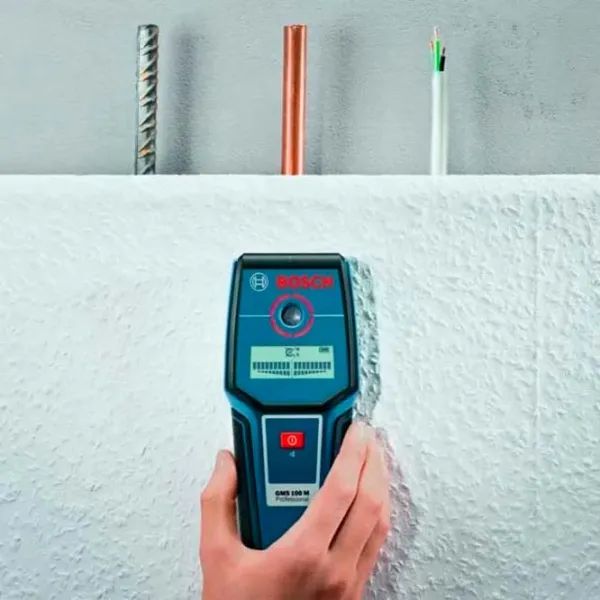 Детектор Bosch GMS 100 PROF Зеленый / Аккумулятор photo 4 Детектор Bosch GMS 100 PROF Зеленый / Аккумулятор photo 4