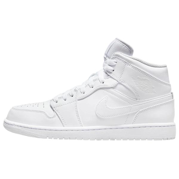 Кеды для мужчин Nike Air Jordan 1 Mid 44 / Белый photo 2
