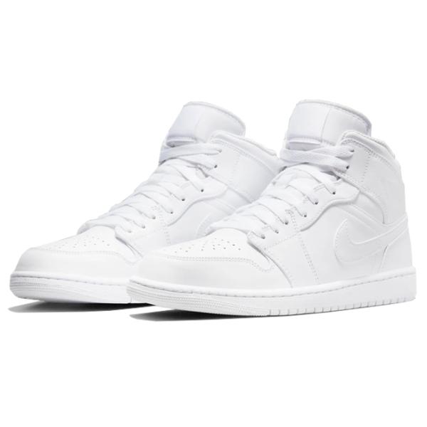 Кеды для мужчин Nike Air Jordan 1 Mid 45 / Белый photo 1