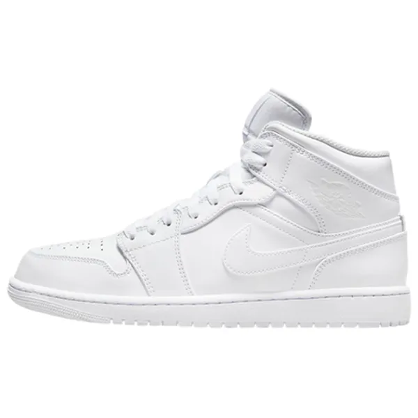 Кеды для мужчин Nike Air Jordan 1 Mid 41 / Белый photo 2