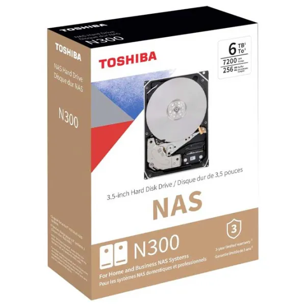HDD Toshiba HDWG460UZSVA 6 ТБ  / Серебряный photo 4