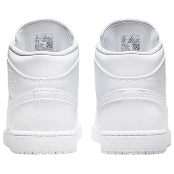 Ghete pentru bărbați Nike Air Jordan 1 Mid 42.5 / White photo 5