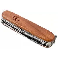 Мултитул Victorinox Huntsman Wood карманный / нержавеющая сталь photo 2