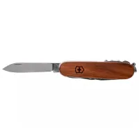 Мултитул Victorinox Huntsman Wood карманный / нержавеющая сталь photo 4