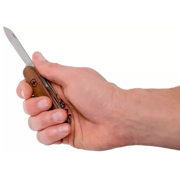 Мултитул Victorinox Huntsman Wood карманный / нержавеющая сталь photo 5
