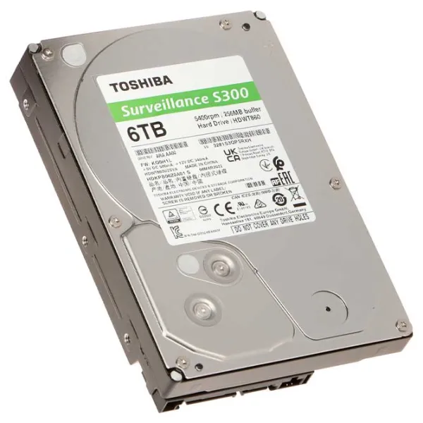 HDD Toshiba S300 6 ТБ HDWT860UZSVA / Серебряный photo 2