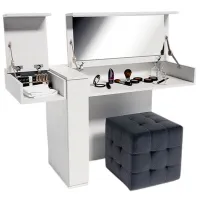 Туалетный столик Indart 91560 ДСП меламин / White