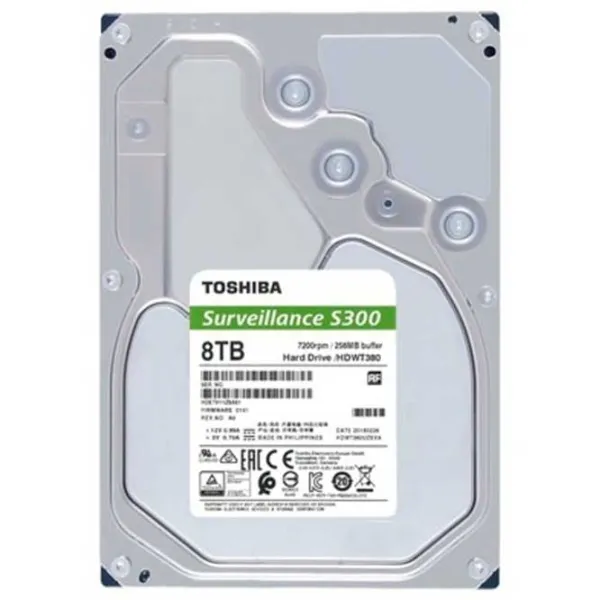 HDD Toshiba S300 8 ТБ HDWT860UZSVA / Серебряный photo 4
