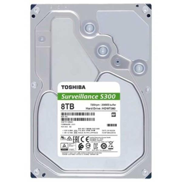 HDD Toshiba S300 8 ТБ HDWT860UZSVA / Серебряный photo 4