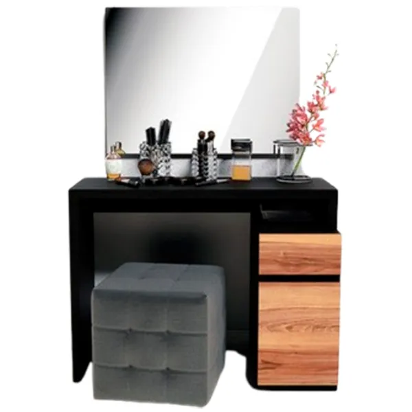 Masă de toaletă Indart 91566 PAL / Black photo 1
