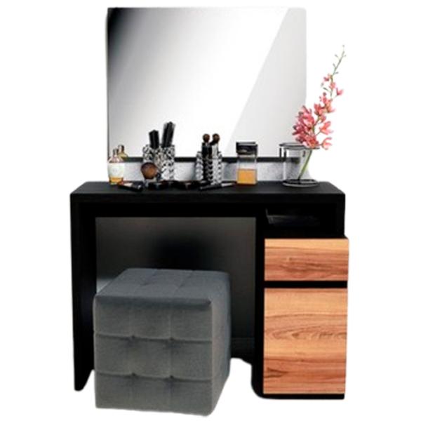 Masă de toaletă Indart 91566 PAL / Black photo 1