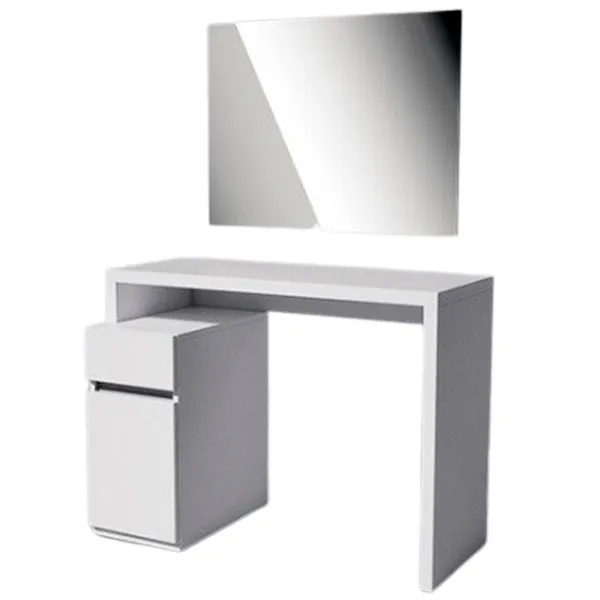Masă de toaletă Indart 323753 PAL / White photo 1