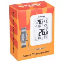 Termometru Digital Wezzer SN10 Pentru saună / °C / White photo 3