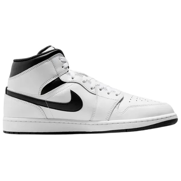 Ghete pentru bărbați Nike Air Jordan 1 Mid 44 / White photo 3