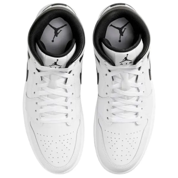 Ghete pentru bărbați Nike Air Jordan 1 Mid 42.5 / White photo 4