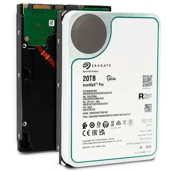 HDD Seagate IronWolf Pro 20 TB ST20000NT001-FR / Silver photo 2