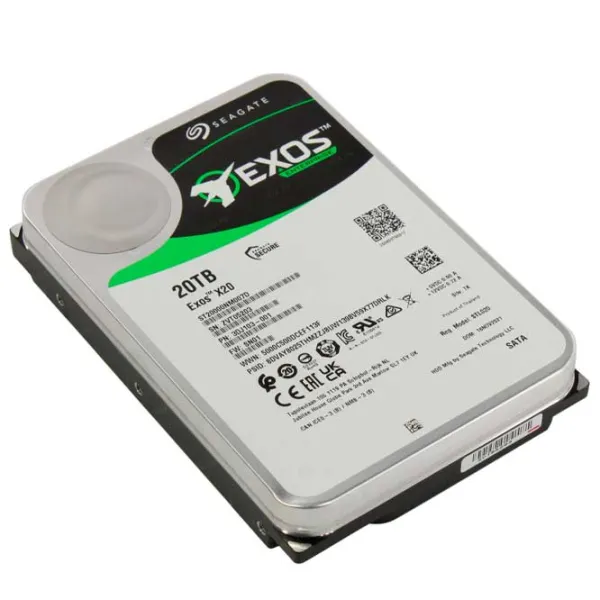 HDD Seagate Exos X20 20 TB ST20000NM007D-FR / Silver photo 5