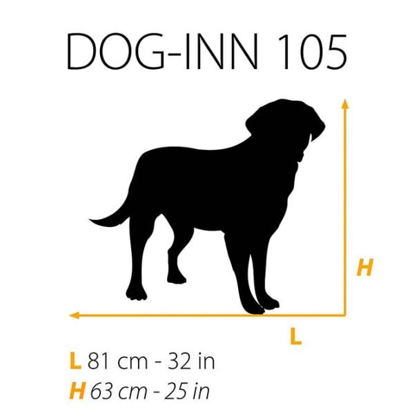 Клетка для собак Ferplast DOG-INN 105 Металл / Черный photo 2
