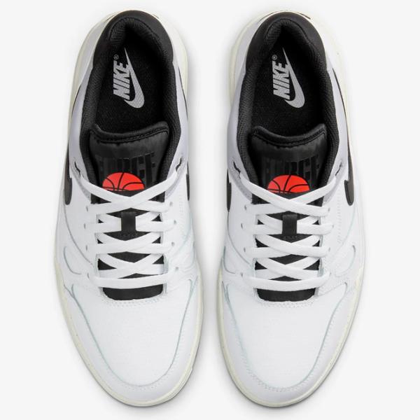 Ghete pentru bărbați Nike Full Force Low 44.5 / White photo 4