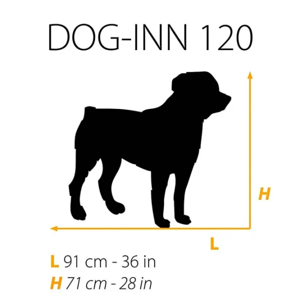 Клетка для собак Ferplast DOG-INN 120 Металл / Черный photo 2