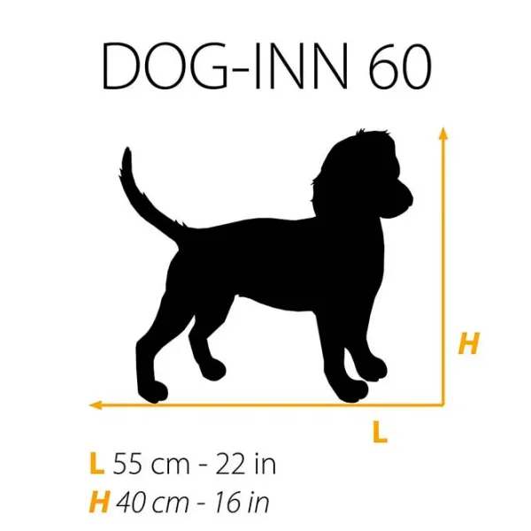 Клетка для собак Ferplast DOG-INN 60 Металл / Черный photo 2